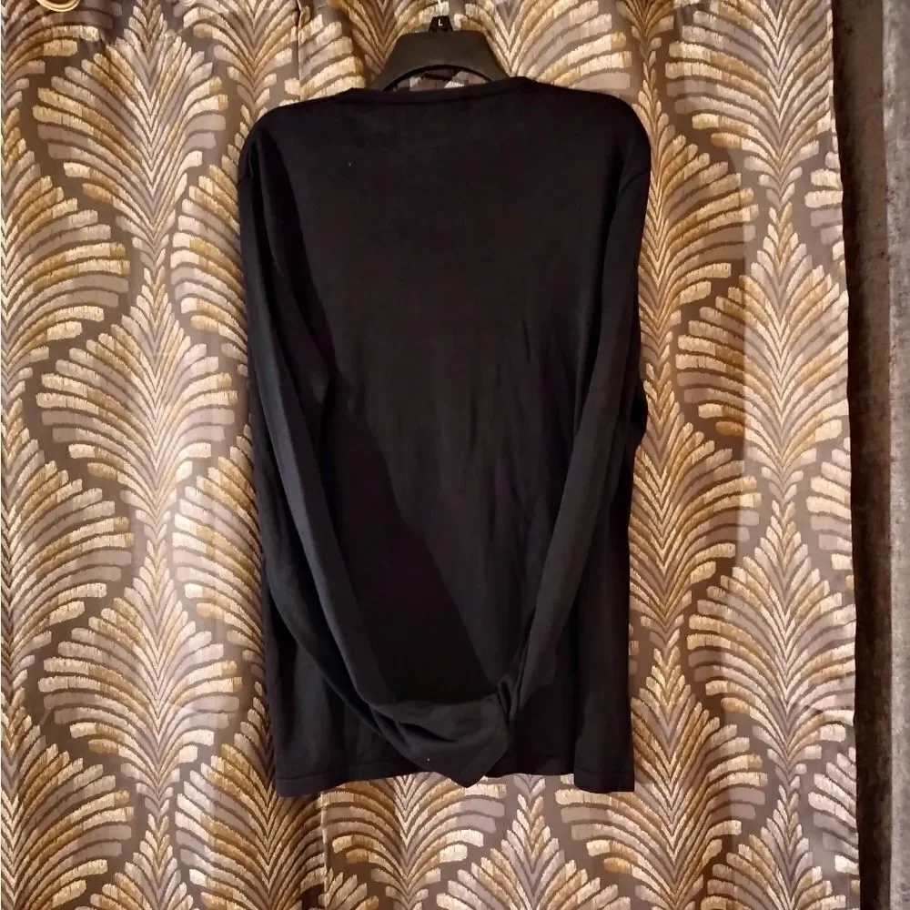 Kenneth Cole Silk V-neck Sweater
